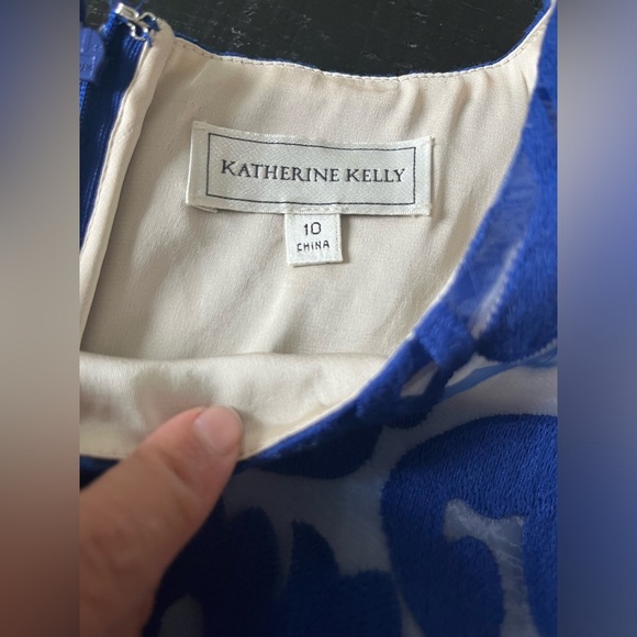 Blue Patterned Dress - Picture 4 of 11